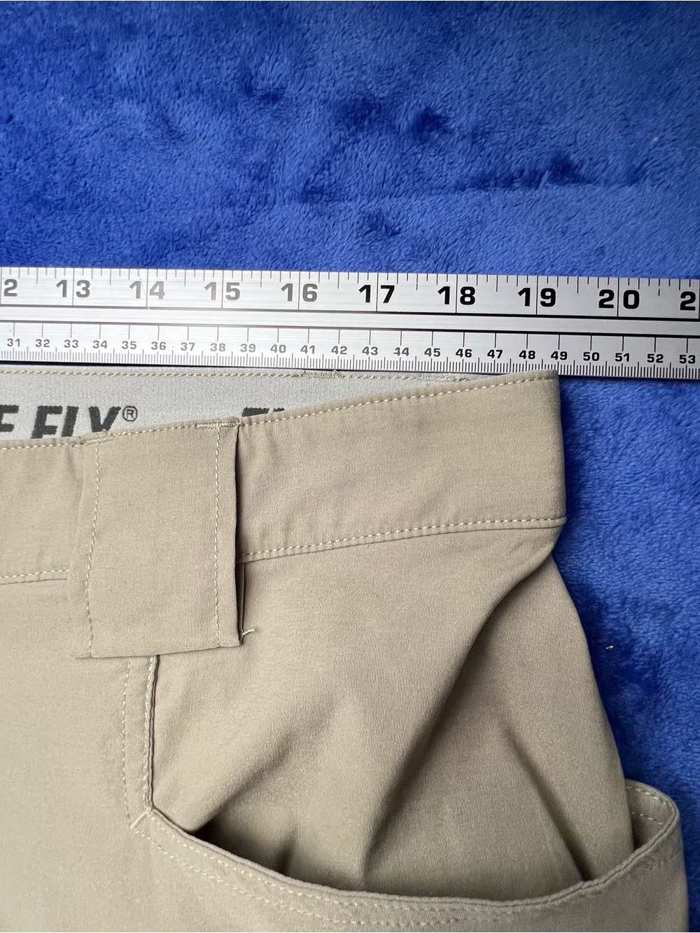Duluth Trading Flex Dry On The Fly Cargo Pants Mens 38x30 Beige Relaxed Outdoor - Picture 4 of 11